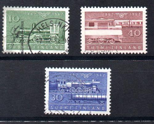 Finlandia A&ntilde;o 1962 N&ordm; Yvert 519/21 (o)
